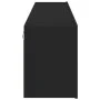 Wall TV cabinets 2 units black 80x30x41 cm by , TV Furniture - Ref: Foro24-836955, Price: 108,33 €, Discount: %