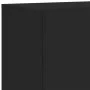 Wall TV cabinets 2 units black 80x30x41 cm by , TV Furniture - Ref: Foro24-836955, Price: 108,33 €, Discount: %