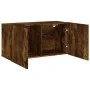 Mueble para TV de pared roble ahumado 80x30x41 cm de , Muebles TV - Ref: Foro24-836960, Precio: 52,02 €, Descuento: %