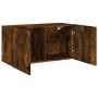 TV-Wandschrank aus geräucherter Eiche, 80 x 30 x 41 cm von , TV-Möbel - Ref: Foro24-836960, Preis: 52,83 €, Rabatt: %