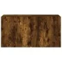 Mueble para TV de pared roble ahumado 80x30x41 cm de , Muebles TV - Ref: Foro24-836960, Precio: 52,02 €, Descuento: %
