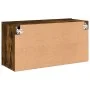 Mueble para TV de pared roble ahumado 80x30x41 cm de , Muebles TV - Ref: Foro24-836960, Precio: 52,02 €, Descuento: %