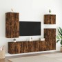TV-Wandschrank aus geräucherter Eiche, 80 x 30 x 41 cm von , TV-Möbel - Ref: Foro24-836960, Preis: 52,83 €, Rabatt: %