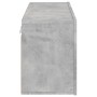 Mueble para TV de pared gris hormigón 100x30x41 cm de , Muebles TV - Ref: Foro24-836969, Precio: 54,34 €, Descuento: %