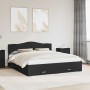 Estructura de cama Negro 200 x 200 cm Madera contrachapada en Conjuntos de muebles | Comprar online en Foro24