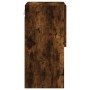 Mueble para TV con luces LED roble ahumado 30,5x30x60 cm de , Muebles TV - Ref: Foro24-836995, Precio: 40,38 €, Descuento: %