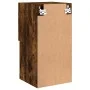 TV cabinet with LED lights smoked oak 30.5x30x60 cm by , TV Furniture - Ref: Foro24-836995, Price: 38,70 €, Discount: %