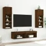 TV-Schrank mit LED-Leuchten, braune Eiche, 60 x 30 x 30 cm von , TV-Möbel - Ref: Foro24-837139, Preis: 36,94 €, Rabatt: %