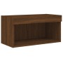 TV-Schrank mit LED-Leuchten, braune Eiche, 60 x 30 x 30 cm von , TV-Möbel - Ref: Foro24-837139, Preis: 37,46 €, Rabatt: %