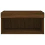TV-Schrank mit LED-Leuchten, braune Eiche, 60 x 30 x 30 cm von , TV-Möbel - Ref: Foro24-837139, Preis: 36,94 €, Rabatt: %