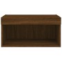 TV-Schrank mit LED-Leuchten, braune Eiche, 60 x 30 x 30 cm von , TV-Möbel - Ref: Foro24-837139, Preis: 37,46 €, Rabatt: %