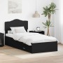 Estructura de cama Negro 75 x 190 cm Madera contrachapada en Conjuntos de muebles | Comprar online en Foro24