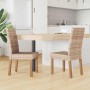 Silla de comedor 2 pcs Natural 45 x 54 x 93 cm en Sillas de comedor | Comprar online en Foro24