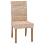Silla de comedor 2 pcs Natural 45 x 54 x 93 cm en Sillas de comedor | Comprar online en Foro24