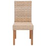 Silla de comedor 2 pcs Natural 45 x 54 x 93 cm en Sillas de comedor | Comprar online en Foro24