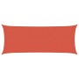 Toldo de vela HDPE terracota 160 g/m² 2x4,5 m
