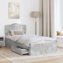 Estructura de cama con cajón Gris Concreto 75 x 190 cm en Conjuntos de muebles | Comprar online en Foro24