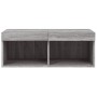 TV-Schrank mit LED-Leuchten Sonomagrau 80x30x30 cm von , TV-Möbel - Ref: Foro24-837151, Preis: 45,31 €, Rabatt: %