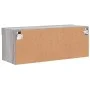 Mueble para TV con luces LED gris Sonoma 80x30x30 cm de , Muebles TV - Ref: Foro24-837151, Precio: 44,60 €, Descuento: %