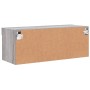 TV-Schrank mit LED-Leuchten Sonomagrau 80x30x30 cm von , TV-Möbel - Ref: Foro24-837151, Preis: 45,31 €, Rabatt: %