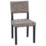 Lavado negro 45 x 55 x 84 cm en Sillas de comedor | Comprar online en Foro24