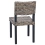 Lavado negro 45 x 55 x 84 cm en Sillas de comedor | Comprar online en Foro24