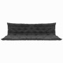 Cojín para Silla Colgante Antracita 200 x 49 x 6 cm Poliéster en Cojines para sillas y sofás | Comprar online en Foro24