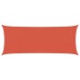 Toldo de vela HDPE terracota 160 g/m² 2x5 m