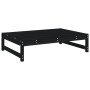 Gartenmöbel-Set 6-teilig aus massivem schwarzem Kiefernholz von , Gartensets - Ref: Foro24-3186617, Preis: 605,51 €, Rabatt: %