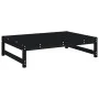 Juego muebles de jardín 6 piezas madera maciza pino negro de , Conjuntos de jardín - Ref: Foro24-3186617, Precio: 597,69 €, D...