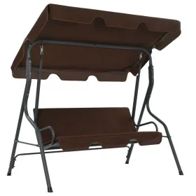 Garden rocking bench in brown color, 170x110x153 cm. by vidaXL, Garden rockers - Ref: Foro24-45351, Price: 159,05 €, Discount: %
