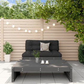 Juego de muebles de jardín 2 piezas madera maciza de pino gris de , Conjuntos de jardín - Ref: Foro24-3186622, Precio: 233,88...