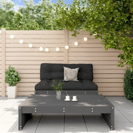 Gartenmöbel-Set 2-teilig aus massivem grauem Kiefernholz von , Gartensets - Ref: Foro24-3186622, Preis: 227,50 €, Rabatt: %