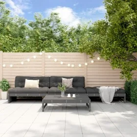 Gartenmöbel-Set 4-teilig aus massivem grauem Kiefernholz von , Gartensets - Ref: Foro24-3186629, Preis: 452,16 €, Rabatt: %