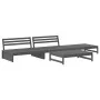 Gartenmöbel-Set 4-teilig aus massivem grauem Kiefernholz von , Gartensets - Ref: Foro24-3186629, Preis: 452,16 €, Rabatt: %