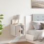 Armario de pared de madera maciza de pino blanco 31,5x30x30 cm en Estantes y estanterías | Comprar online en Foro24