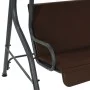 Garden rocking bench in brown color, 170x110x153 cm. by vidaXL, Garden rockers - Ref: Foro24-45351, Price: 159,05 €, Discount: %