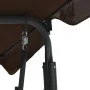 Garden rocking bench in brown color, 170x110x153 cm. by vidaXL, Garden rockers - Ref: Foro24-45351, Price: 159,05 €, Discount: %