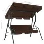 Garden rocking bench in brown color, 170x110x153 cm. by vidaXL, Garden rockers - Ref: Foro24-45351, Price: 159,05 €, Discount: %