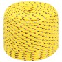 Cuerda de barco polipropileno amarillo 6 mm 50 m