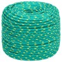 Cuerda de barco polipropileno verde 6 mm 100 m by , Ropes and metal cords - Ref: Foro24-152710, Price: 24,85 €, Discount: %