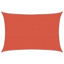 Toldo de vela HDPE terracota 160 g/m² 2,5x4 m