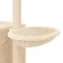 Rascador para gatos con postes de sisal color crema 145 cm de , Mobiliario para gatos - Ref: Foro24-172094, Precio: 52,84 €, ...
