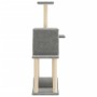 Rascador para gatos con postes de sisal gris claro 122 cm by , Cat furniture - Ref: Foro24-172089, Price: 38,67 €, Discount: %