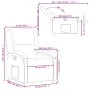 Schwarzer Echtleder-Sessel mit Liegefunktion von , Sessel - Ref: Foro24-371789, Preis: 335,22 €, Rabatt: %