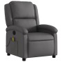 Echtleder-Grau-Massagesessel von , Sessel - Ref: Foro24-371796, Preis: 349,71 €, Rabatt: %