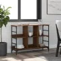 Aparador de madera de ingeniería marrón roble 102x32x73,5 cm by , Sideboards - Ref: Foro24-837726, Price: 56,77 €, Discount: %