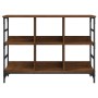 Aparador de madera de ingeniería marrón roble 102x32x73,5 cm de , Aparadores - Ref: Foro24-837726, Precio: 58,81 €, Descuento: %