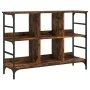 Aparador de madera de ingeniería roble ahumado 102x32x73,5 cm by , Sideboards - Ref: Foro24-837724, Price: 59,39 €, Discount: %