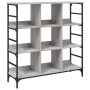 Aparador de madera de ingeniería gris Sonoma 102x32x103,5 cm by , Sideboards - Ref: Foro24-837730, Price: 77,54 €, Discount: %